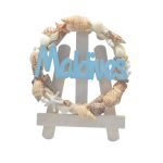 SHELL DECOR W/ MALDIVES LETTER