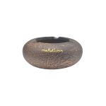 COCO WOOD ASHTRAY DONUT SHAPE 5"