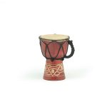 WOODEN DRUM PAINTED/CRAVING