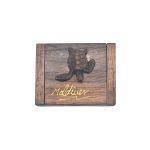 WOODEN BOX SMALL TURTLE ON TOP