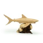 WDN SHARK W/ROOT CORAL SINGLE 30CM