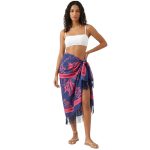SARONG BEACH ANGEL FISH DESIGN