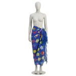 SARONG SMALLFISH GOLDLINE RECT
