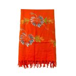 SARONG EMBRODIERY W/ FLOWERS - Image 9