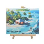 PAINTED CANVAS 18X24 CM