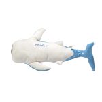 SOFT TOYS WHALE SHARK WBLUE W/WHITE DOT - 18" - Image 2