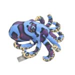 SOFT TOY  B/C OCTOPUS SMALL 10"