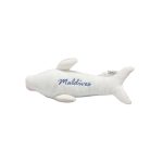 SOFT TOYS DOLPHIN LIGHT GREY - 10.5" - Image 2