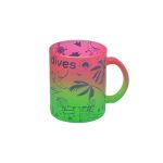 GLASS MUG MIX COLOUR PRINTED - Image 6