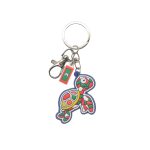 KEY RING RUBBER COLOUR FUL TURTLE W/ MALDIVE FLAG - Image 2