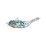 BOTTLE OPENNER GLASS DOLPHIN W/ MAGNET 6" - Image 2