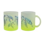 GLASS MUG TURTLE PRINTED ASSORTED COLORS 45*26*54CM - Image 2