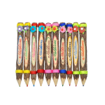 WOODEN COLOR PENCIL MIX 7"