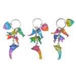 KEYCHAIN DOLPHIN W/4BABY DOLPH