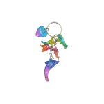 KEYCHAIN DOLPHIN W/4BABY DOLPH - Image 2