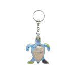 KEYCHAIN TURTLE W/SAND & SHELL - Image 2