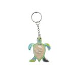 KEYCHAIN TURTLE W/SAND & SHELL - Image 3