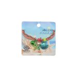 MURAKA LEATHER BRACELET STARFISH/SHELL