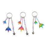 KEYRING MALDIVES DICES W/ MANTA & BABY