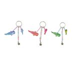 KEYRING MALDIVES DICES W/ SHARK & BABY
