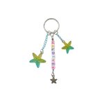 KEYRING MALDIVES DICES W/ STARFISH & BABY - Image 3