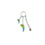 KEYRING MALDIVES DICES W/ DOLPHIN & BABY - Image 3