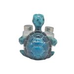 POLY CARTOON TURTLE W/PAPPER & SALT BOTTLE - Image 3