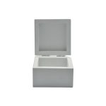 WOODEN BOX ON TOP LAMINATED SHELL PHOTO 3"X3" - Image 2