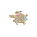 POLY MAGNET BROWN TURTLE 3"