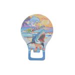 METAL BOTTLE OPENNER MAGNET SHARK 4"