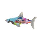 WOODEN MAGNET SHARK W/ BOTTLE OPENNER 5.5"