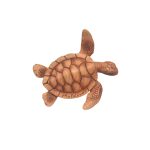 POLY LIKE WOOD TURTLE FLY 3"