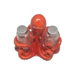 POLY OCTOPUS W/ SALT & PEPPER STAND & 2 BOTTLE 6" - Image 3