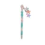PEN TWISTED MIX COLOUR W/STAR FISH - Image 2