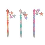PEN TWISTED MIX COLOUR W/STAR FISH