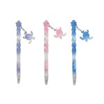 PEN TWISTED MIX COLOUR W/TURTLE