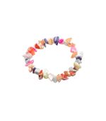 BRACELETE, ELASTC  MULTISTONE ASTD COLOR - Image 2