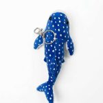 PLUSH KEYCHAIN, WHALE SHARK - 16CM