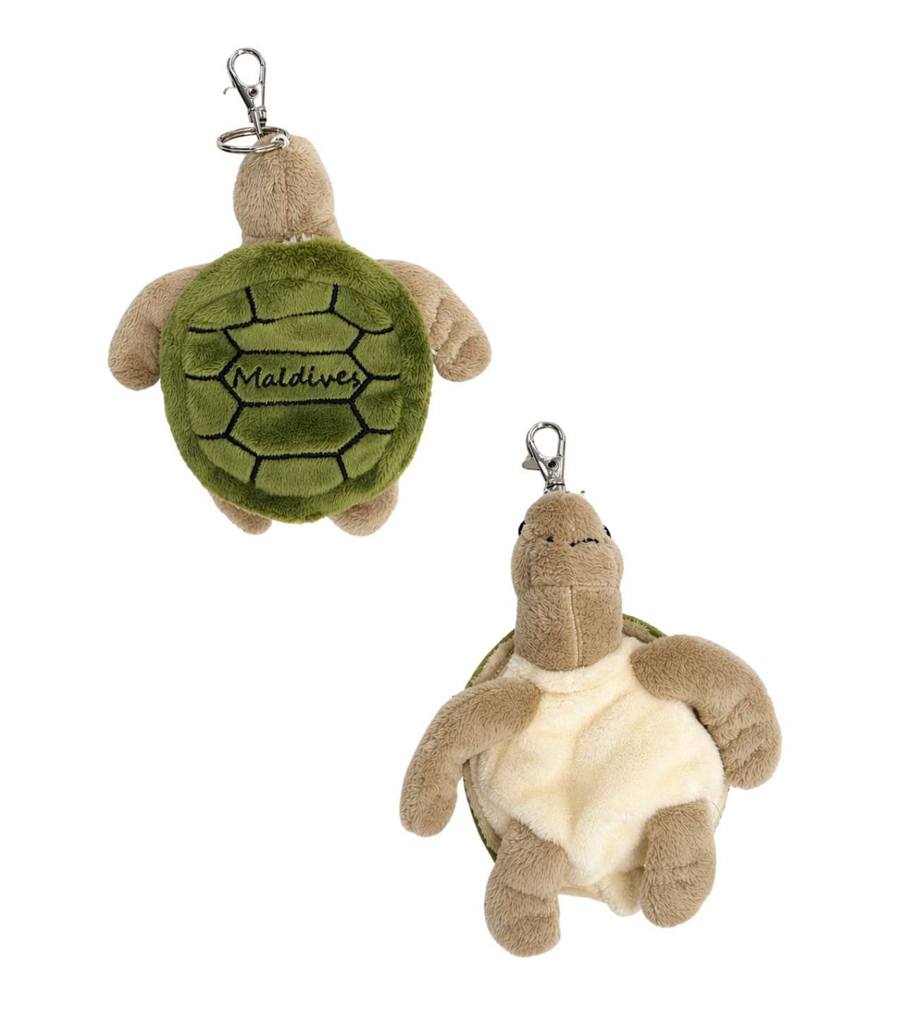 63166 PLUSH KEYCHAIN, TURTLE - 14CM (Astd Col 3) - Image 1