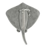 PLUSH STINGRAY KEYCHAIN, COIN PURSE -POUCH - 30CM