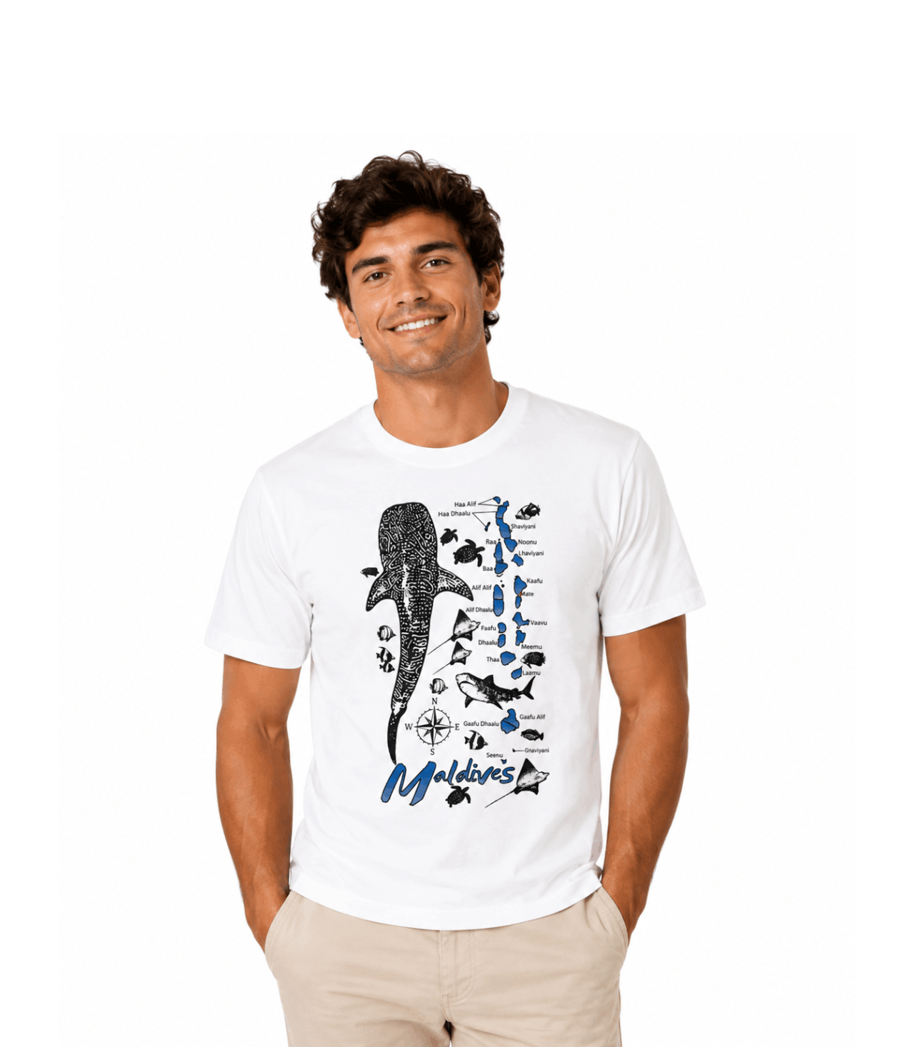 Z-WHT-118 (1) T- SHIRT ADULT PRINTED - MM - Image 1