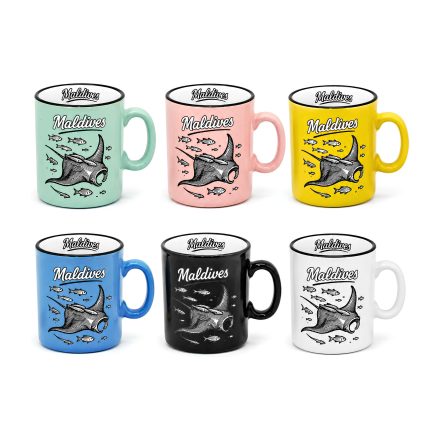 MUG SMALL 3" MANTA DESIGN