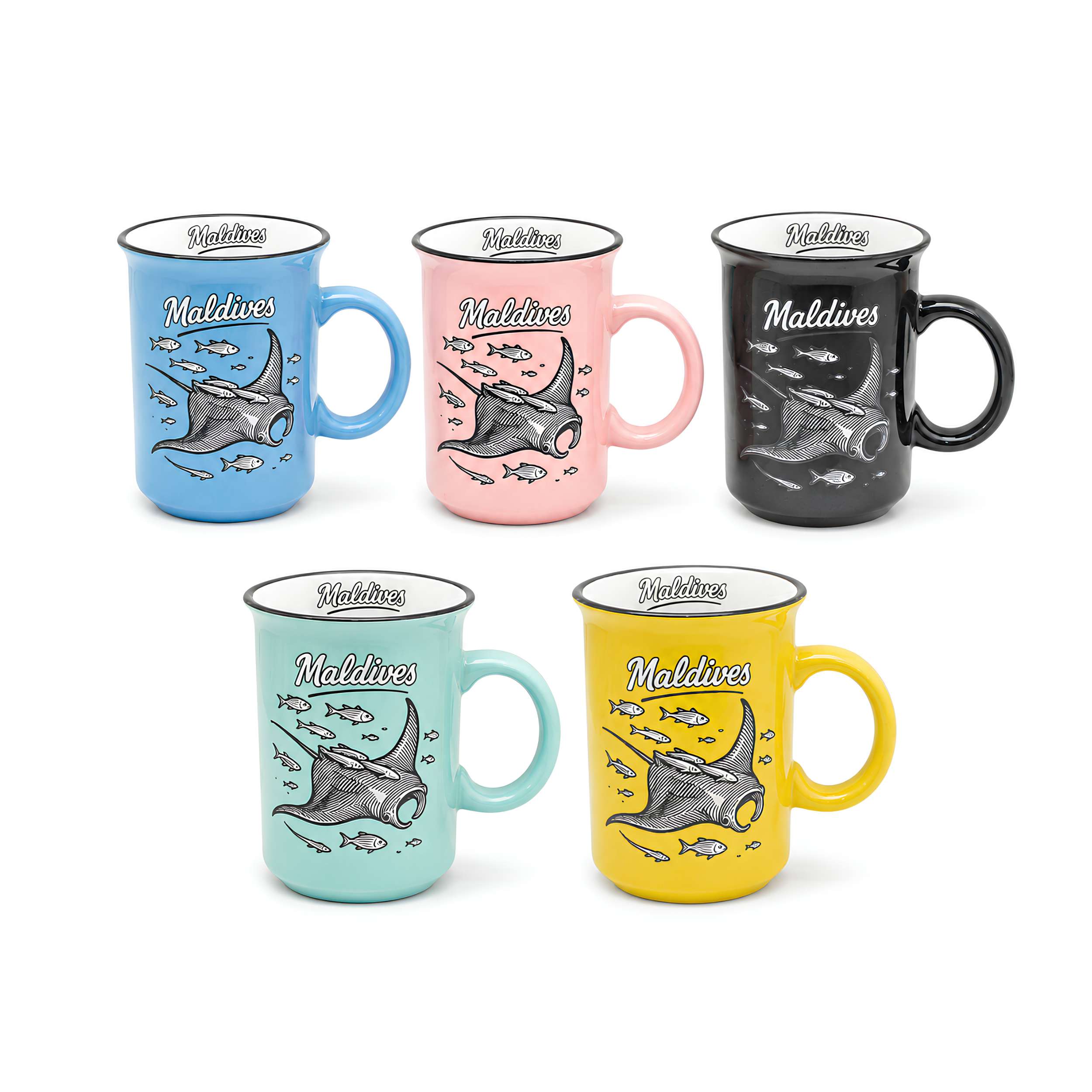 63080 MUG 4.5" MANTA DESIGN - Image 1