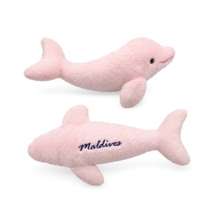 SOFT TOYS PINK ORCA WHALE 14"
